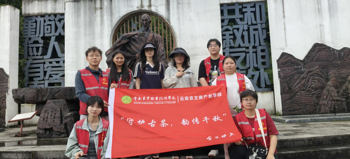 【2025暑期“三下乡”】“古茶护卫”小队赴昌宁县开展社会实践
